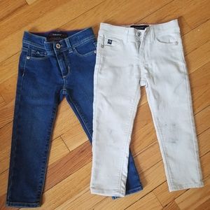 2 pairs of jeans